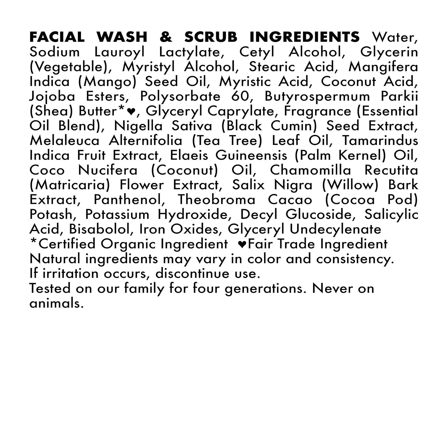 SheaMoisture African Black Soap Scrub And Lotion Blemish Prone Skin Cleanser And Scrub and Lotion Duo Clarifying, 2 Count - Image 7